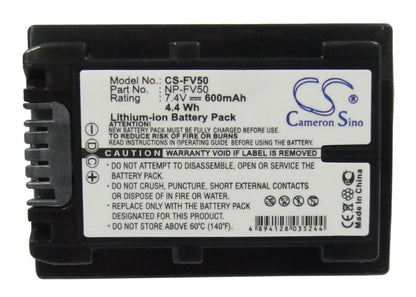 Replacement Battery for Sony  &#x0D;
        DCR-DVD403 – Camera – 600mAh / 7.4V