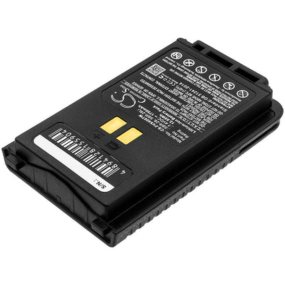 Replacement Battery for YAESU  FT-25E – Two-Way Radio – 1750mAh / 12.95Wh / 7.4V