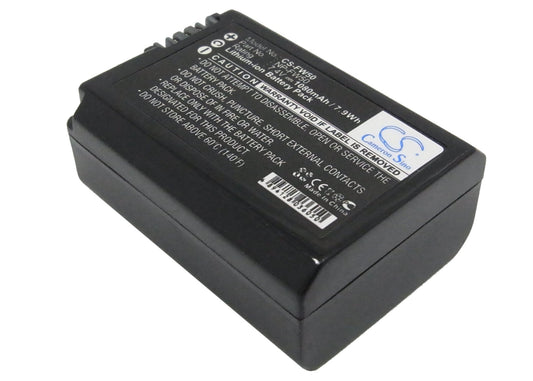 Replacement Battery for Sony  Alpha 33 – Camera – 1080mAh / 7.99Wh / 7.4V