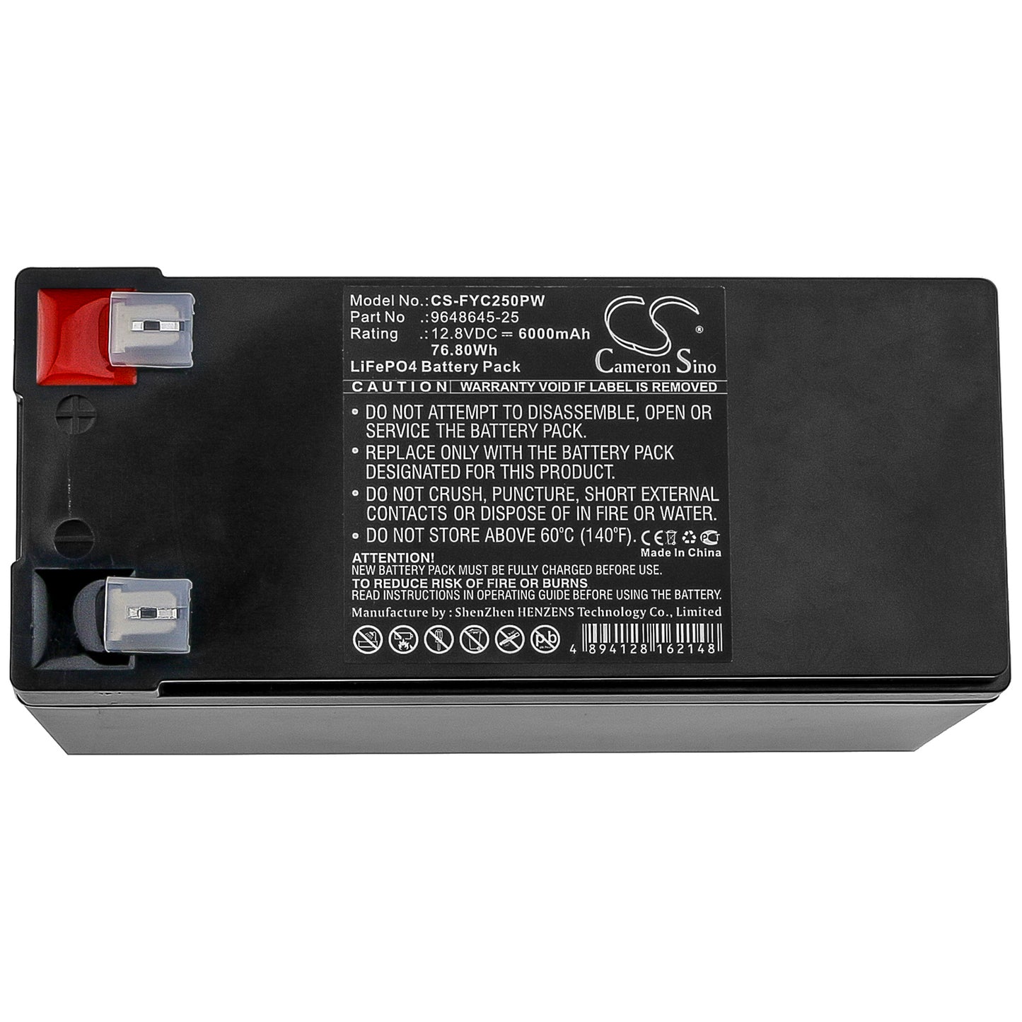 Replacement Battery for Flymo Contour PowerPlus Cordless CCT Contour PowerPlus Cordless CCT, Cordless Multi Trim CT250X (96, – 6000mAh / 76.80Wh