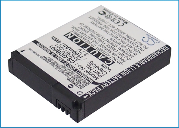 Replacement Battery for GoPro  HD Helmet Hero – Camera – 1100mAh/4.07Wh / 3.7V