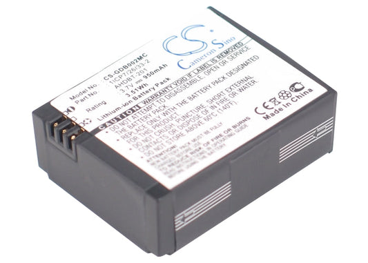 Replacement Battery for Rollei  AC420 – Camera – 950mAh / 3.52Wh / 3.7V