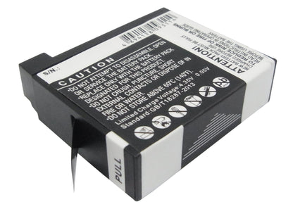 Replacement Battery for Gopro  Hero 4 – Camera – 1160mAh / 4.41Wh / 3.8V