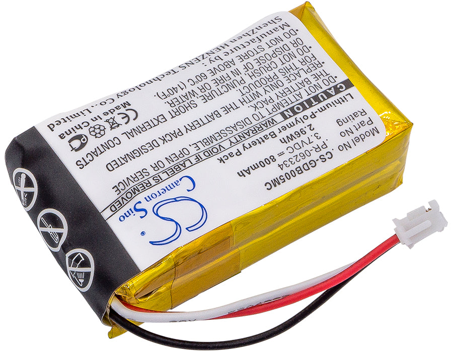 Replacement Battery for Gopro  CHDHA-301 – Camera – 800mAh / 2.96Wh / 3.7V