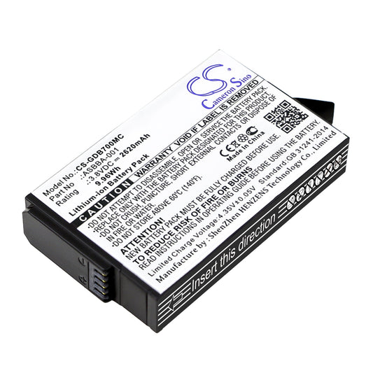 Replacement Battery for Gopro  Fusion – Camera – 2620mAh / 9.96Wh / 3.8V