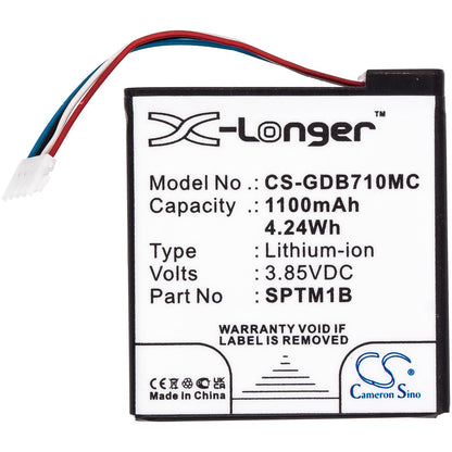 Replacement Battery for GoPro  Hero 7 Silver – Camera – 1100mAh / 4.24Wh / 3.85V