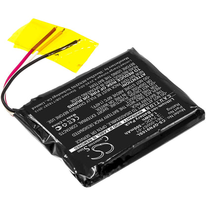 Replacement Battery for Garmin  forerunner 910XT – GPS, Navigator – 500mAh / 1.85Wh / 3.7V