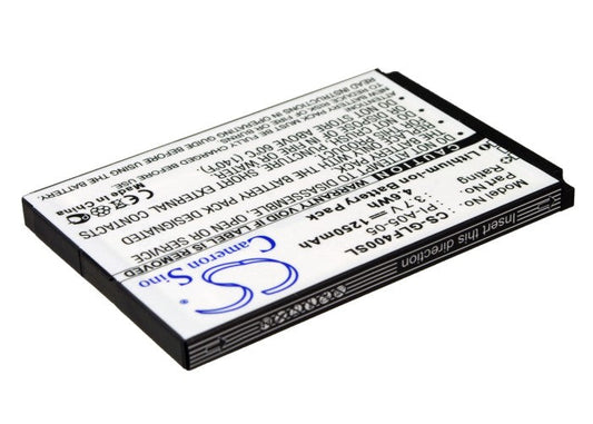 Replacement Battery for Golf Buddy  Buddy World – GPS, Navigator – 1250mAh / 4.63Wh / 3.7V