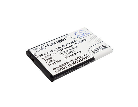 Replacement Battery for Golf Buddy  DSC-GB400 – GPS, Navigator – 1700mAh / 6.29Wh / 3.7V