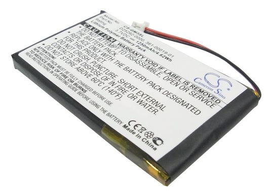 Replacement Battery for Garmin  iQue M3 – GPS, Navigator – 1250mAh / 3.7V