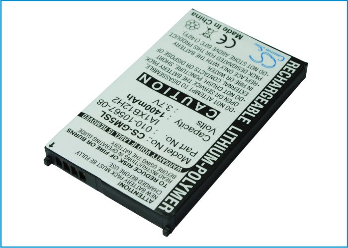 Replacement Battery for Garmin  iQue M5 – GPS, Navigator – 1400mAh / 3.7V