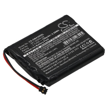 Replacement Battery for Garmin  010-01690-00 – GPS, Navigator – 700mAh / 2.59Wh / 3.7V