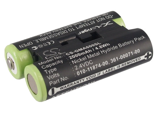 Replacement Battery for Garmin  010-01550-00 – GPS, Navigator – 2000mAh / 4.8Wh / 2.4V