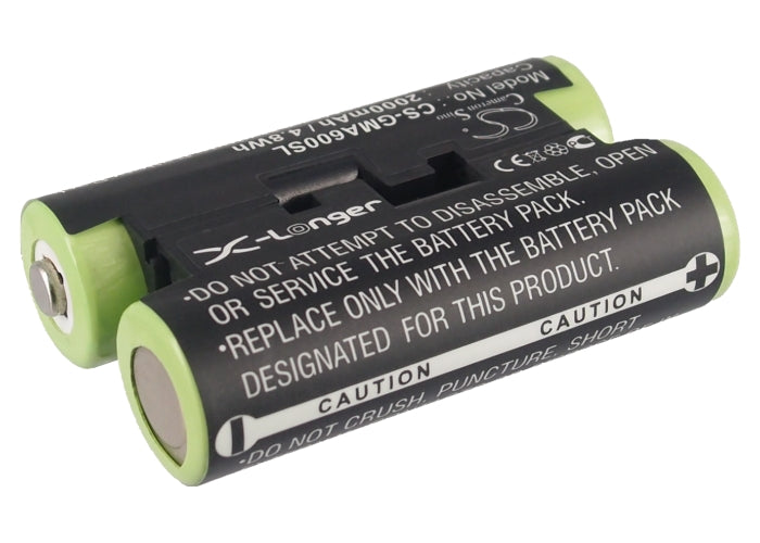 Replacement Battery for Garmin  010-01550-00 – GPS, Navigator – 2000mAh / 4.8Wh / 2.4V