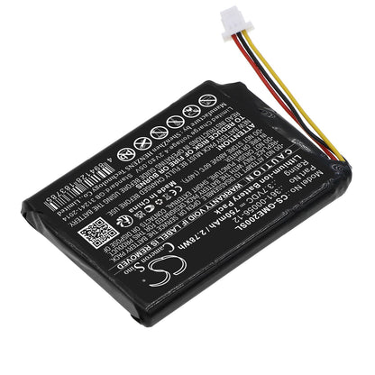 Replacement Battery for Garmin  Dezl OTR700 – GPS, Navigator – 750mAh / 2.78Wh / 3.7V