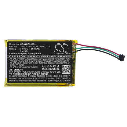 Replacement Battery for Garmin  Edge 530 – GPS, Navigator – 900mAh / 3.42Wh / 3.8V