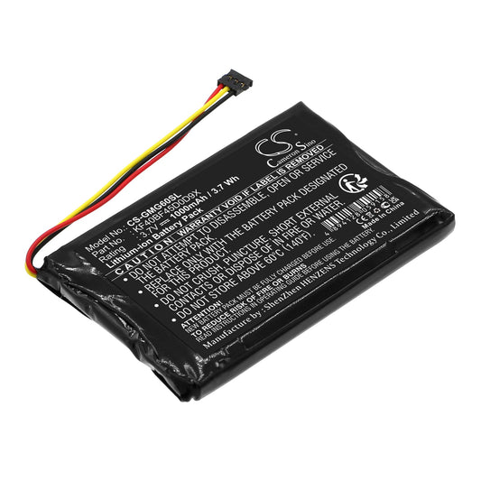 Replacement Battery for Garmin  Approach G6 – GPS, Navigator – 1000mAh / 3.70Wh / 3.7V