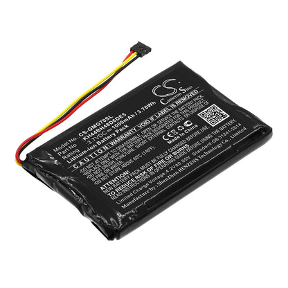 Replacement Battery for Garmin  Approach G7 – GPS, Navigator – 1000mAh / 3.70Wh / 3.7V