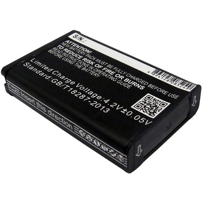 Replacement Battery for Garmin  E1GR – Camera – 1800mAh / 6.66Wh / 3.7V