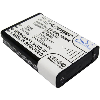 Replacement Battery for Garmin  E1GR – Camera – 2200mAh / 8.14Wh / 3.7V