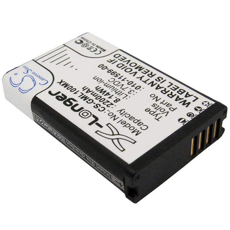 Replacement Battery for Garmin  E1GR – Camera – 2200mAh / 8.14Wh / 3.7V