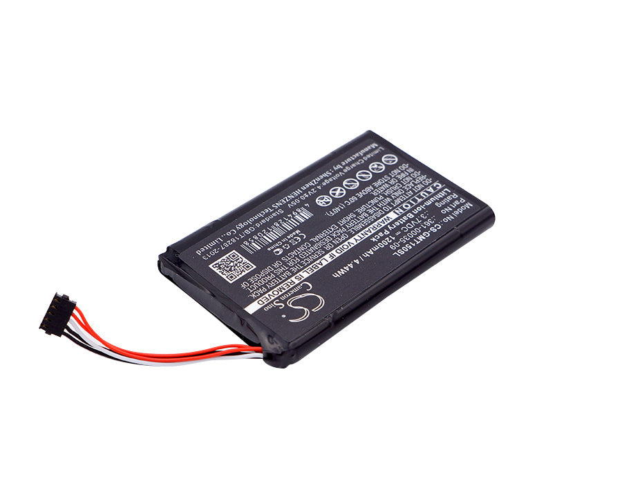 Replacement Battery for Garmin  T 5 mini – Dog Collar – 1200mAh / 4.44Wh / 3.7V