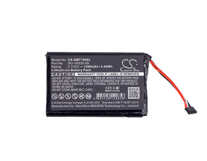 Replacement Battery for Garmin  T 5 mini – Dog Collar – 1200mAh / 4.44Wh / 3.7V