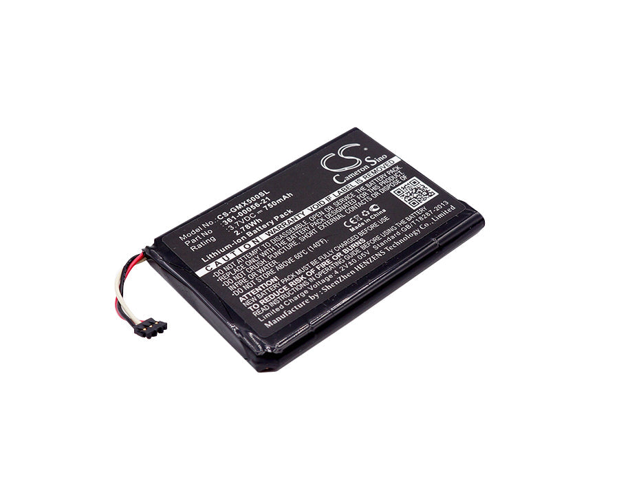 Replacement Battery for Garmin  010-01531-00 – GPS, Navigator – 750mAh / 2.78Wh / 3.7V