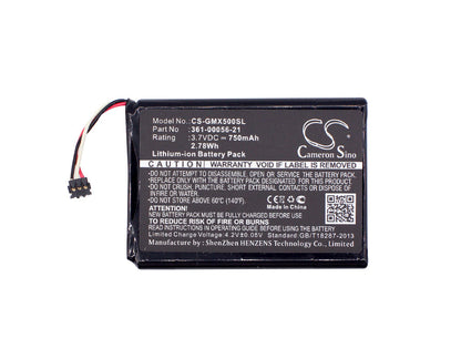 Replacement Battery for Garmin  010-01531-00 – GPS, Navigator – 750mAh / 2.78Wh / 3.7V