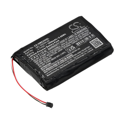 Replacement Battery for Garmin  ZUMO 340LM – GPS, Navigator – 1800mAh / 6.66Wh / 3.7V