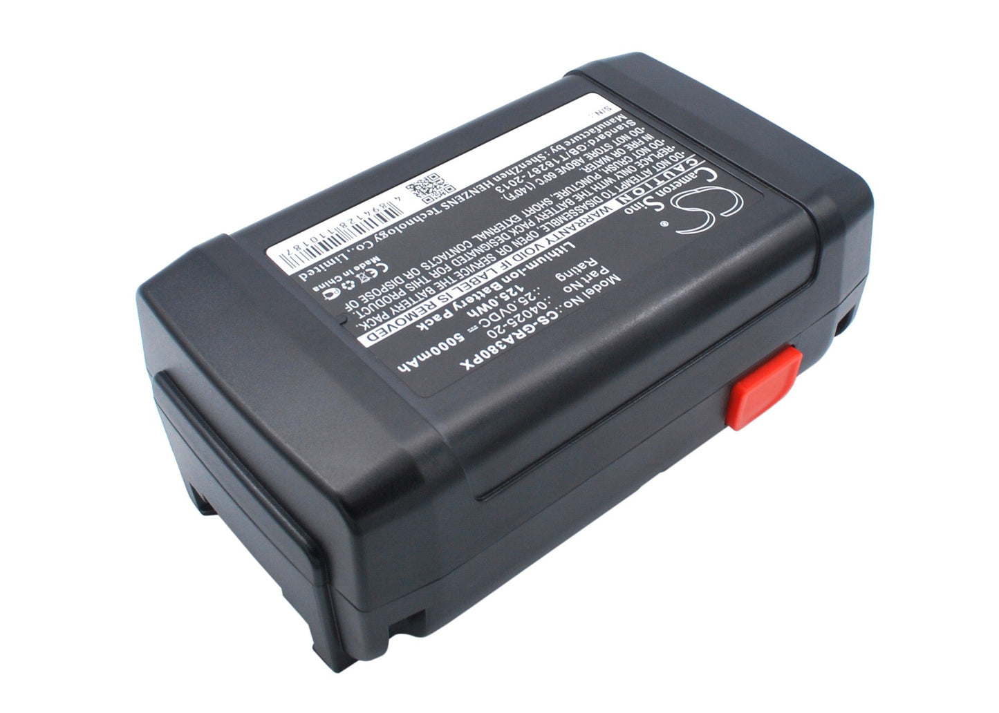 Replacement Battery for Gardena  648872 – Lawn Mowers – 5000mAh / 125.00Wh / 25.0V