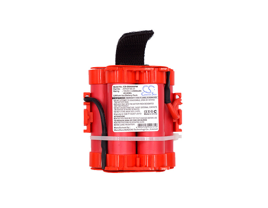 Replacement Battery for Husqvarna Automower 105 – 2500mAh / 45.00Wh