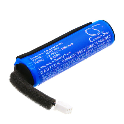 Replacement Battery for Groove onn  AAAGRY100006889 – Speaker – 2600mAh / 9.62Wh / 3.7V