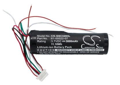 Replacement Battery for Garmin  StreetPilot C320 – GPS, Navigator – 3000mAh / 11.10Wh / 3.7V