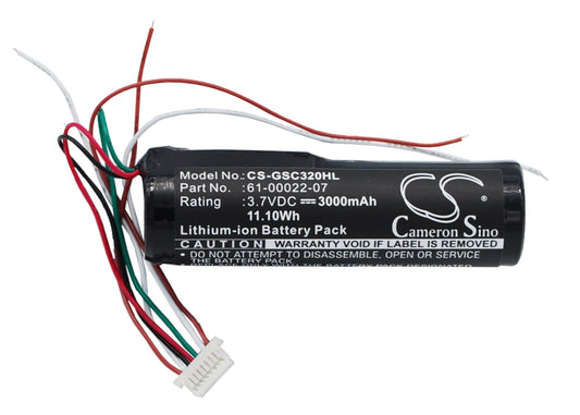 Replacement Battery for Garmin  StreetPilot C320 – GPS, Navigator – 3000mAh / 11.10Wh / 3.7V