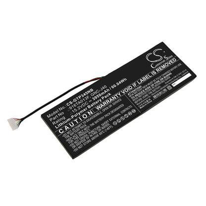 Replacement Battery for Gateway  P34w v4 – Notebook, Laptop – 3950mAh / 60.04Wh / 15.2V