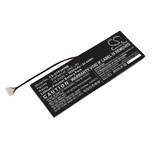 Replacement Battery for Gateway  P34w v4 – Notebook, Laptop – 3950mAh / 60.04Wh / 15.2V