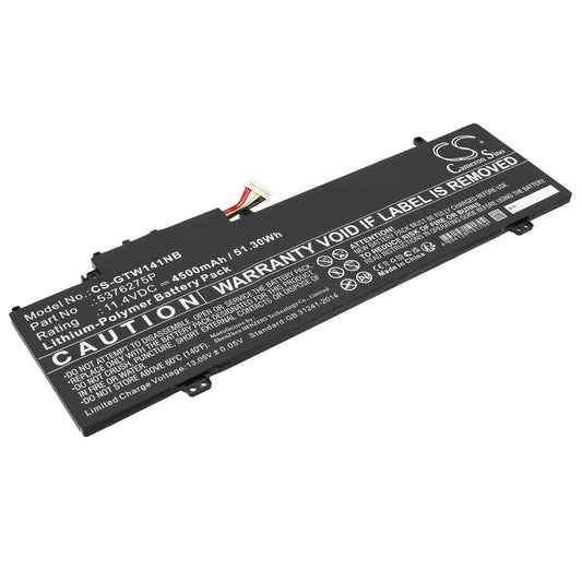 Replacement Battery for Gateway  GWNR71517-BK – Notebook, Laptop – 4500mAh / 51.3Wh / 11.4V