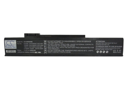 Replacement Battery for Gateway  6000 – Notebook, Laptop – 4400mAh / 14.8V