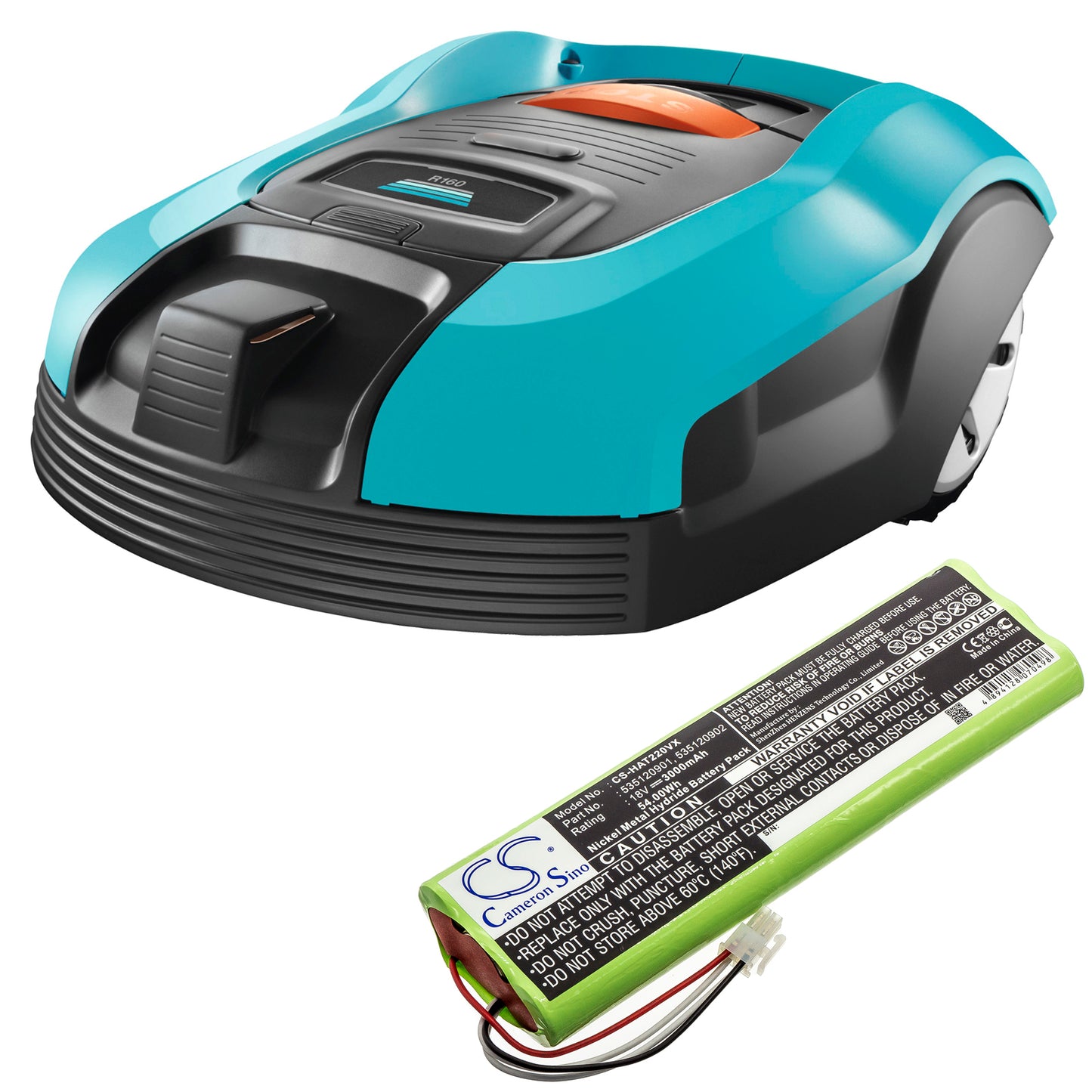 Replacement Battery for Husqvarna Automover 260ACX – 3000mAh / 54.00Wh