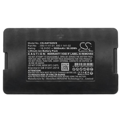 Replacement Battery for Husqvarna Automower 320 2013 Automower 320 2014, Automower 320 2015, – 5000mAh / 90.00Wh