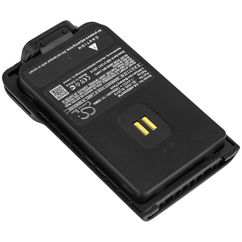 Replacement Battery for Hytera  BD500 – Two-Way Radio – 1500mAh / 11.10Wh / 7.4V