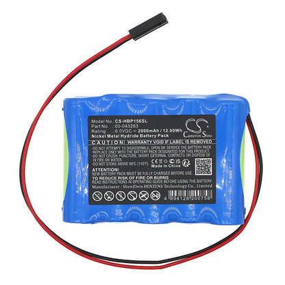 Replacement Battery for Hobart Quantum  Digital Deli Scale Label Print – Electronic Scales – 2000mAh / 12.00Wh / 6.0V