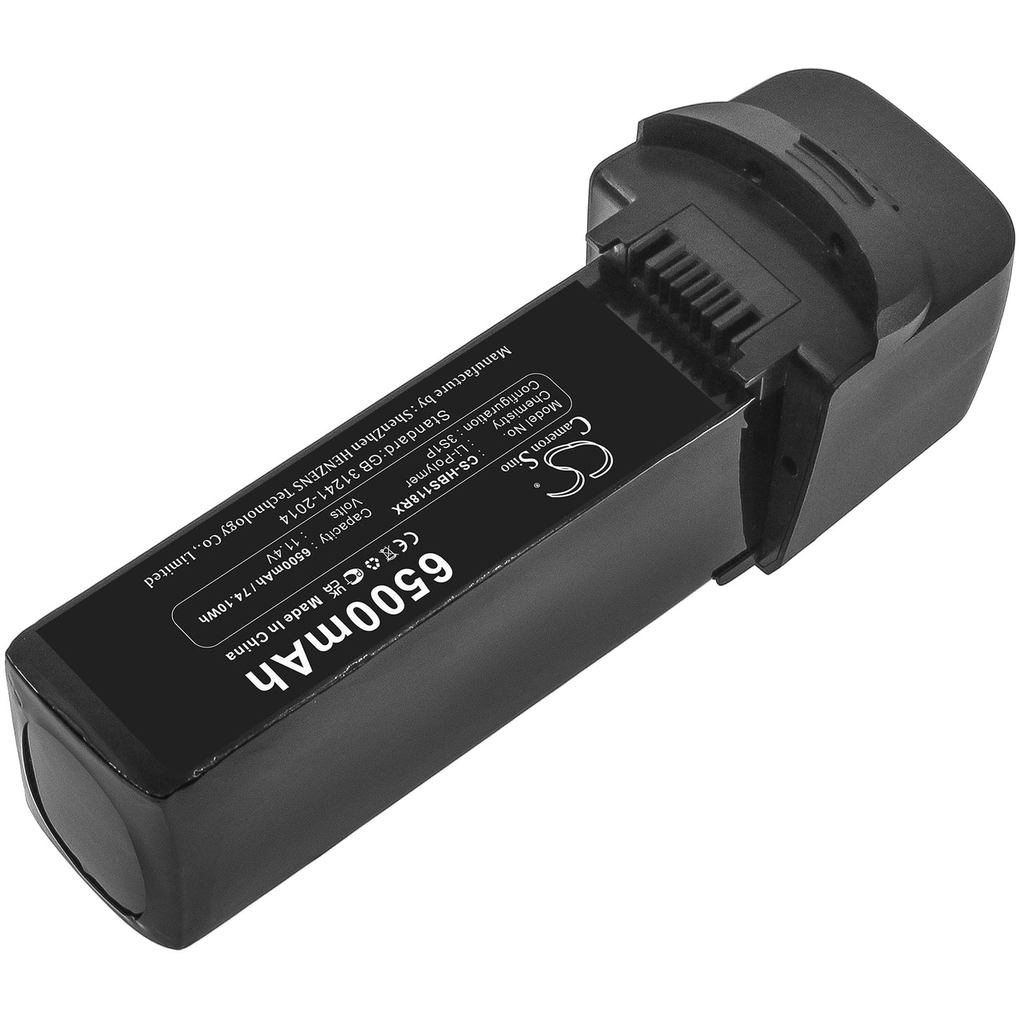 Replacement Battery for Hubsan  Zino Pro Plus – Drones – 6500mAh / 74.10Wh / 11.4V