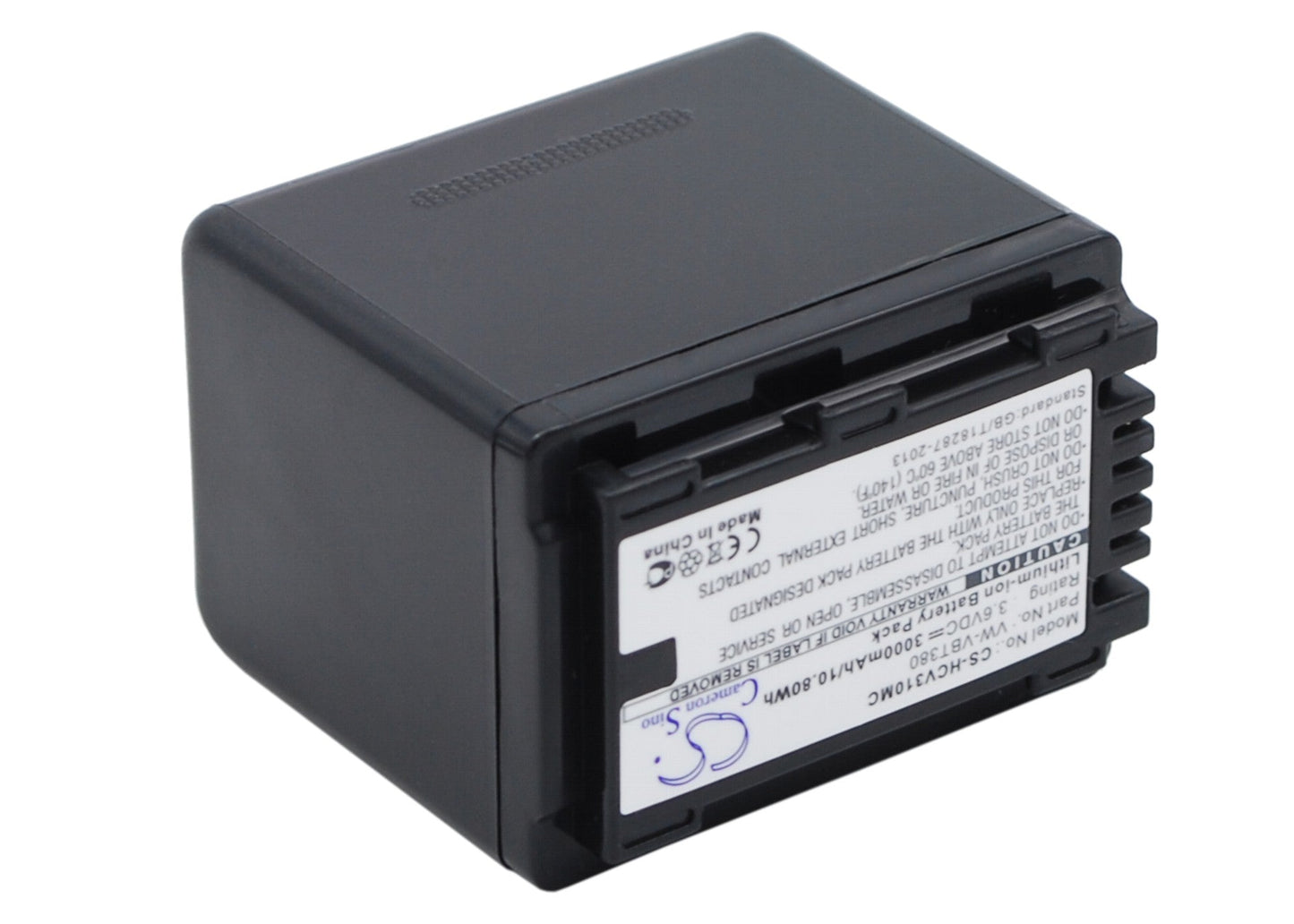 Replacement Battery for Panasonic  HC-250EB – Camera – 3000mAh / 10.80Wh / 3.6V