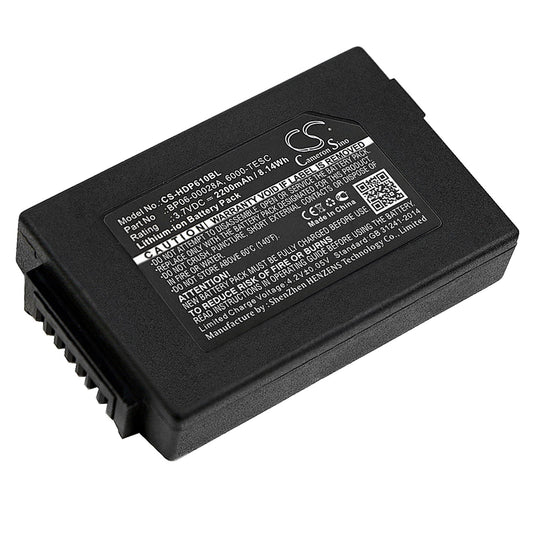 Replacement Battery for Dolphin  6000LU1 – Barcode Scanner – 2200mAh / 8.14Wh / 3.7V