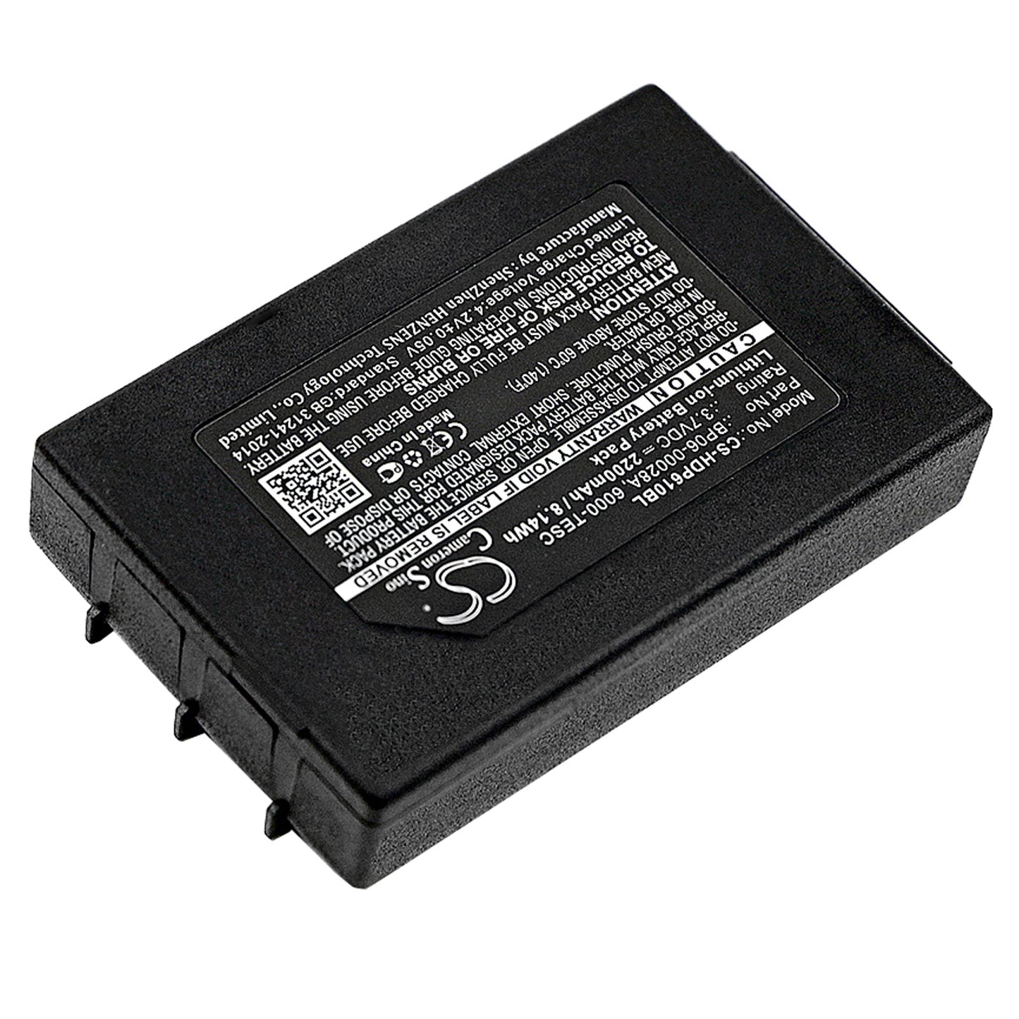 Replacement Battery for Honeywell  Dolphin 6100 – Barcode Scanner – 2200mAh / 8.14Wh / 3.7V
