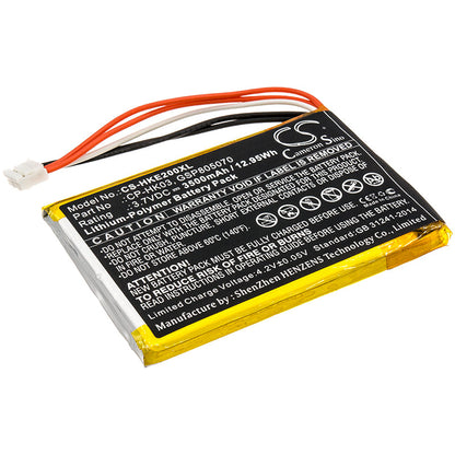 Replacement Battery for Harman/Kardon  Esquire 2 – Speaker – 3500mAh / 12.95Wh / 3.7V