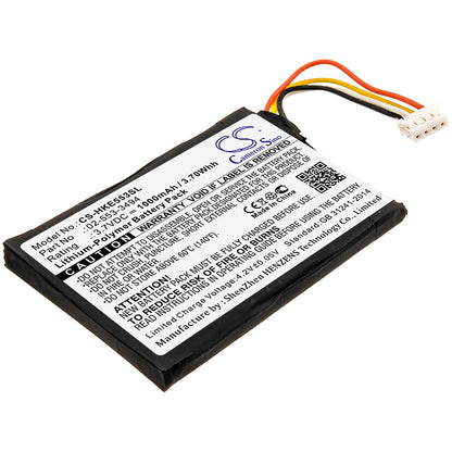 Replacement Battery for Harman/Kardon  HKNEOBRNBSG – 1000mAh / 3.70Wh