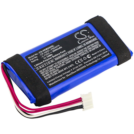 Replacement Battery for Harman/Kardon  Onyx Mini – 3000mAh / 11.10Wh